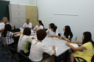 留学中心聘请我校原韩语系主任林从纲教授指导